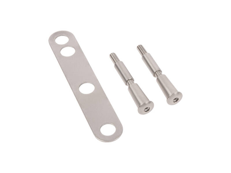 Płytka prowadząca do łatwego prowadzenia śrub zamka przykręcanego Locinox LOCK.GUIDE