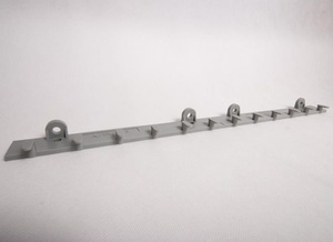 Polipropylenowe zawiesie QuickMount 610 mm do kurtyn paskowych