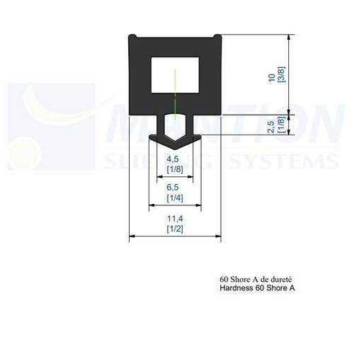 Uszczelka MANTION GHMIN603, plastik