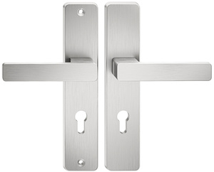 Klamka drzwiowa antywłamaniowa w klasie 2 Metal-Bud ATLAS 92 mm