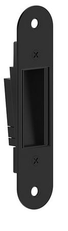 Regulowana blacha zaczepowa do zamków magnetycznych Metal-Bud, wysoka 122 mm