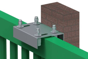 4-rolkowy regulowany prowadnik górny IBFM, typ 467/4