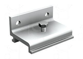 Uchwyt ścienny MANTION 10063, aluminium