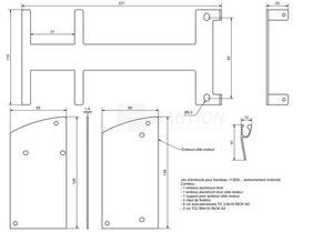 Komplet zaślepek do maskownicy MANTION 11266M