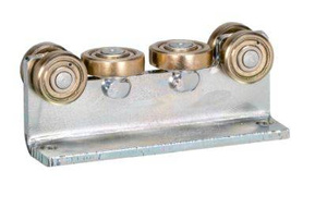 Wózek 4-kołowy do kurtyn samochodowych NIKO 23.X87, ocynk