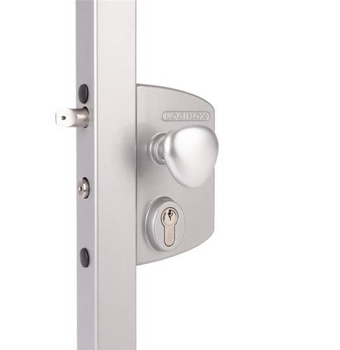 Nawierzchniowy zamek elektryczny Fail Open Locinox LEKQ U4 na profil kwadratowy 40-60 mm