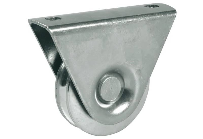 Koło jezdne 1-łożyskowe profil U Ø16 mm z podporą górną