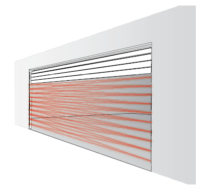 Kurtyna świetlna CEDES Micro MF-1300-12-IP65