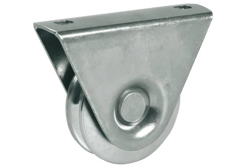 Koło jezdne 1-łożyskowe profil U Ø20 mm z podporą górną