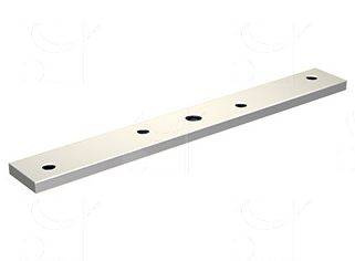 Wzmocniona płytka montażowa do skrzydeł drewnianych MANTION 0086S, ocynk