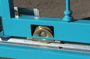 Koło jezdne 1-łożyskowe profil U Ø16 mm z podporą wewnętrzną