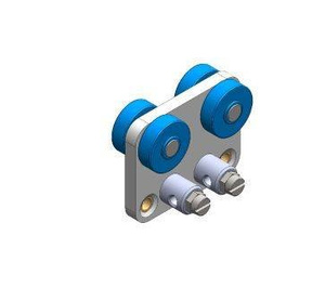 Wózek 4-kołowy NIKO 23.R33, plastik