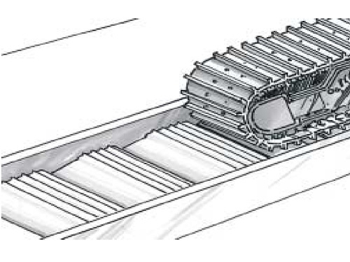 Rampa załadowcza do pojazdów z gąsienicami stalowymi lub pełnymi kołami gumowymi ALTEC AVS 150 (150.11.009)