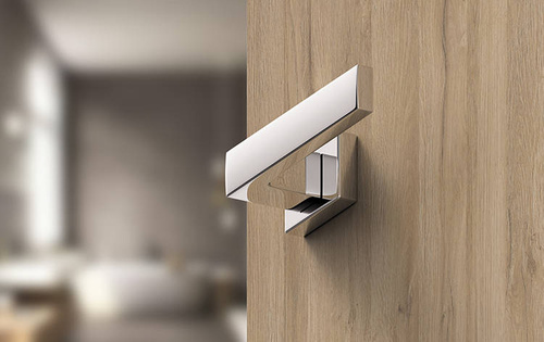 Klamka drzwiowa CORONA FOCUS (szyld prostokątny RT)