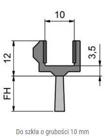 Uszczelka szczotkowa MINK STL12100