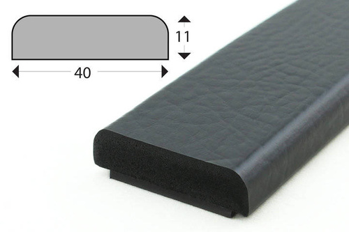 Elastyczny magnetyczny profil ostrzegawczo-ochronny KNUFFI typ F (1000 mm)