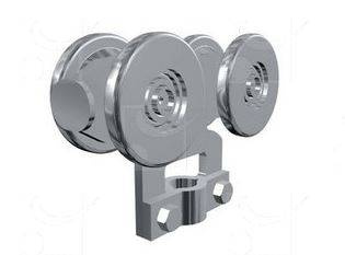 Wózek 4-kołowy do haków MANTION 2852, ocynk