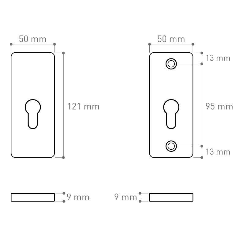 Szyld METAL-BUD ATLAS - szczegóły montażowe