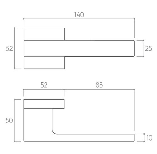 Klamka drzwiowa CORONA GRAND