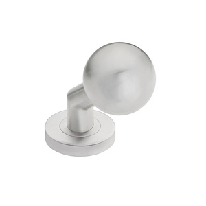 Gałka drzwiowa ukośna, nierdzewna Metal-Bud