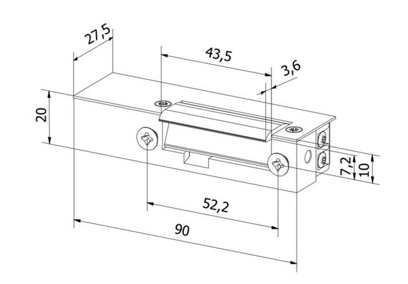 Elektrozaczep BIRA EL1 - różne modele