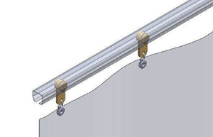 Wózek 2-kołowy NIKO 25.T11, ocynk