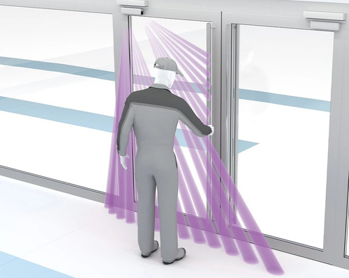 Czujnik bezpieczeństwa do drzwi wahadłowych BIRCHER SolidSense