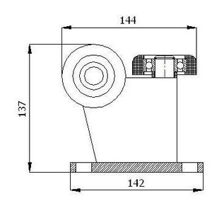 Wózek do bramy 3T-80