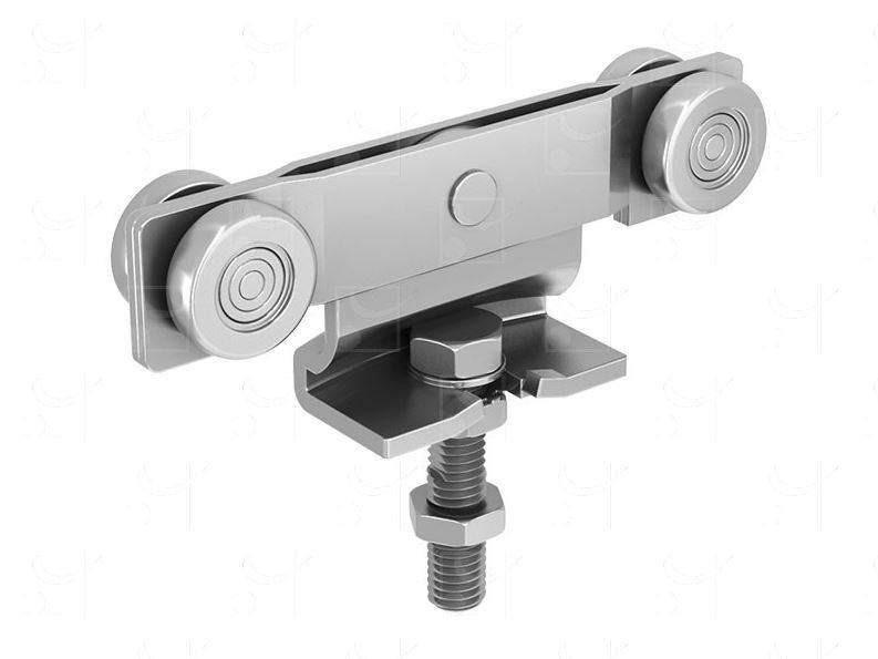 Wózek 4-kołowy MANTION 9254S, ocynk