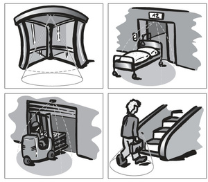 Radarowy czujnik ruchu BIRCHER RK30