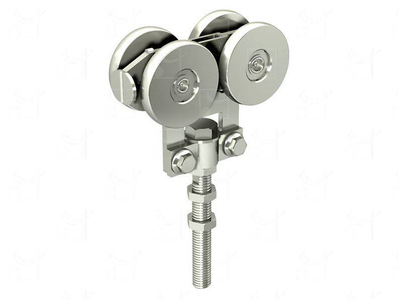 Wózek 4-kołowy MANTION 2285AL, ocynk