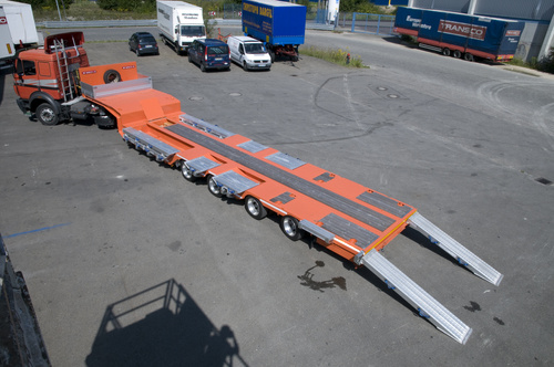 Ciężka rampa najazdowa do pojazdów budowlanych ALTEC VFR 105 (105.00.303)