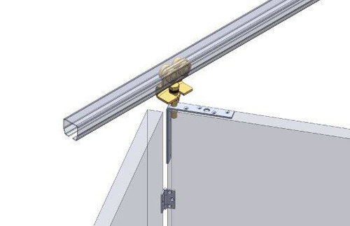 Wózek 4-kołowy NIKO 24.R86, ocynk