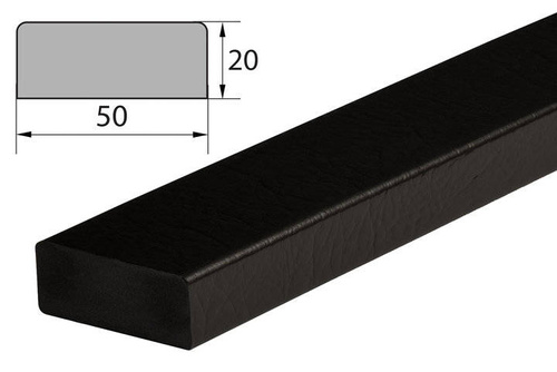 Elastyczny profil ostrzegawczo-ochronny KNUFFI typ D (5000 mm)