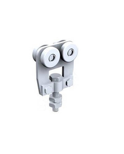 Wózek 4-kołowy z obrotową śrubą MANTION 9613, ocynk