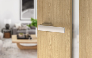 Klamka drzwiowa Metal-Bud SCALA, niewidoczny szyld