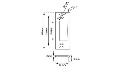 Zaczep kątowy Metal-Bud (BZACZ)