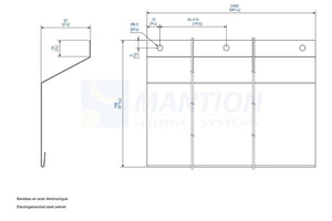 Maskownica MANTION 2531, ocynk
