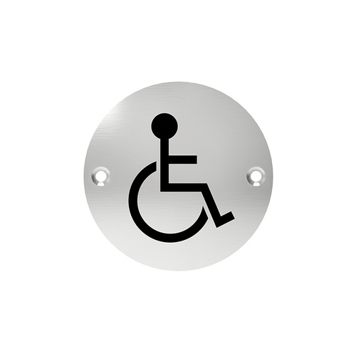 Oznaczenia na drzwi Metal-Bud, okrągłe przykręcane