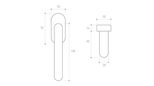 Klamka okienna Metal-Bud JOWISZ