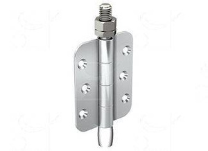 Prowadnik dolny z zawiasem MANTION 1104, ocynk