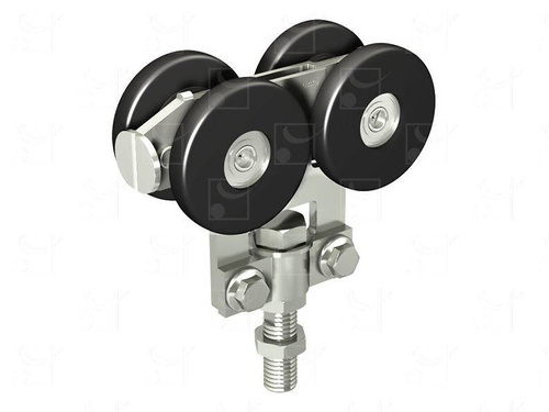 Wózek 4-kołowy MANTION 2285, koła nylonowe