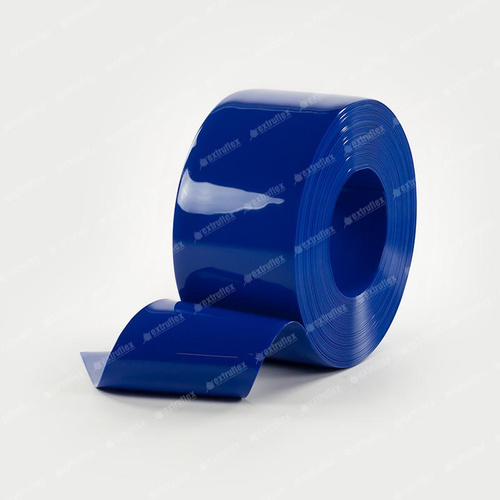 Folia PVC 300x3 Niebieska nietransparentna Ref. 154 (rolka 50 mb)