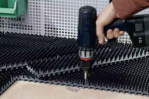 Szczotka płytowa MINK MCS, włosie gęste