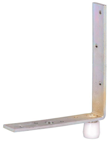 Dolny narożnik do skrzydeł drewnianych NIKO 35.N84, ocynk