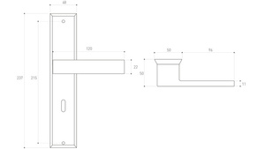 Zewnętrzny zestaw do antab Metal-Bud TOTAL inox plus