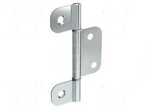 Zawias przykręcany MANTION 1504C3, Ø4 mm, ocynk