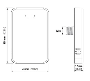 Radarowy czujnik ruchu BIRCHER EasyLoop D (487132)