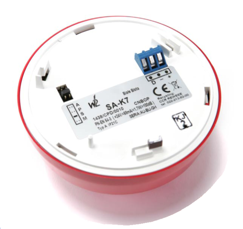 Sygnalizator akustyczny SA-K7 - lampa z zespołem diod LED