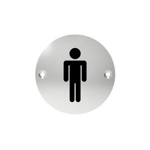 Oznaczenia na drzwi Metal-Bud, okrągłe przykręcane